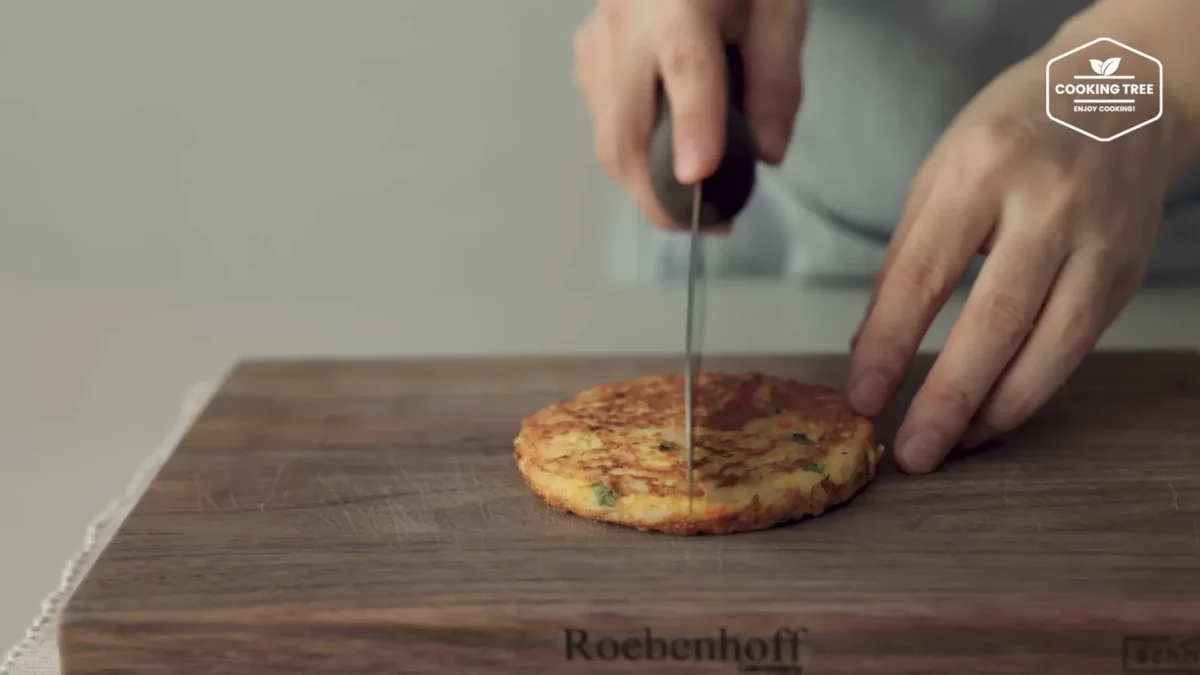 Crab stick Rice Pancake Recipe