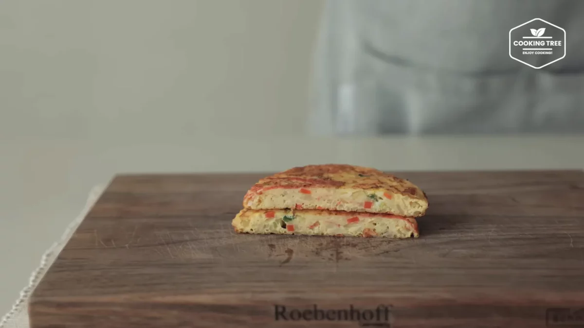 Crab stick Rice Pancake Recipe