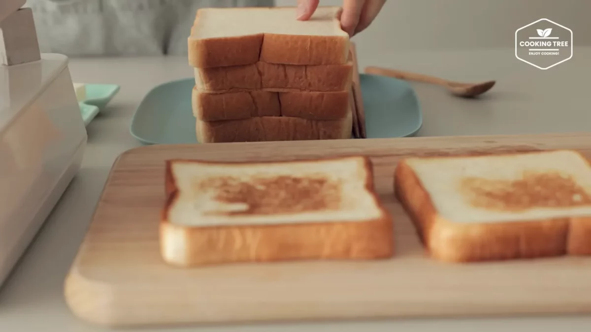 Cucumber Ham Egg Sandwich Recipe