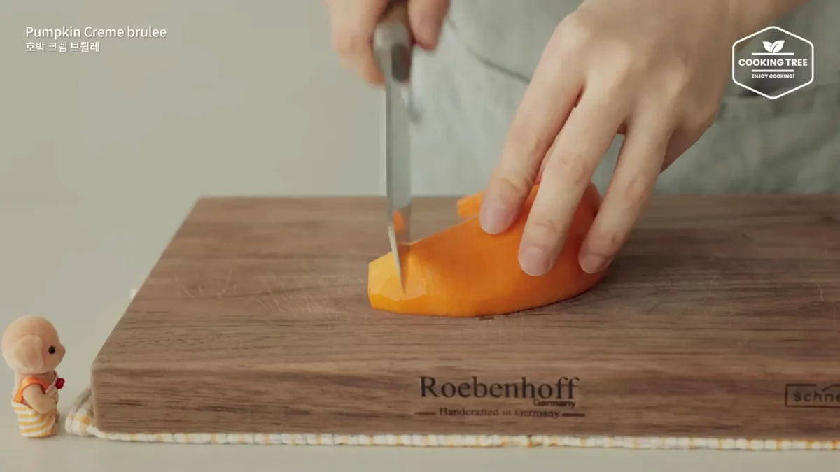 Halloween Pumpkin Creme brulee Cheese Toast Recipe