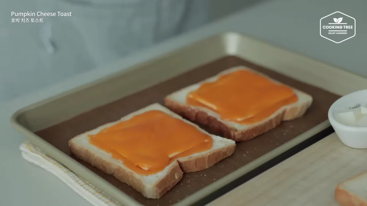 Halloween Pumpkin Creme brulee Cheese Toast Recipe