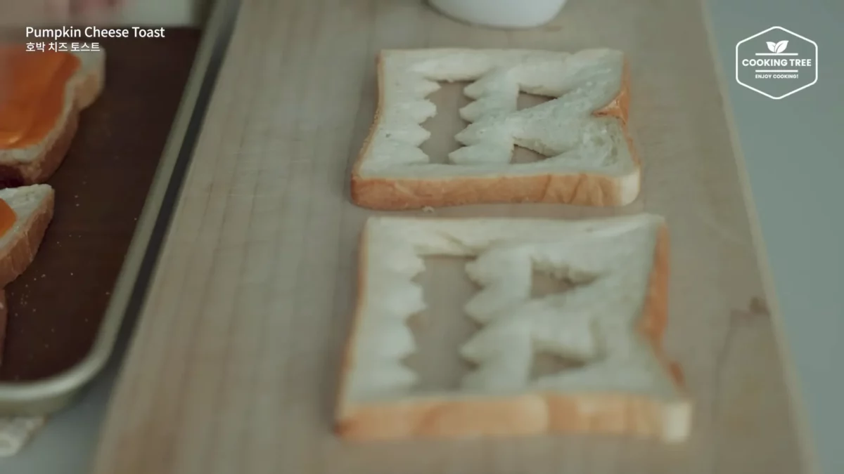 Halloween Pumpkin Creme brulee Cheese Toast Recipe