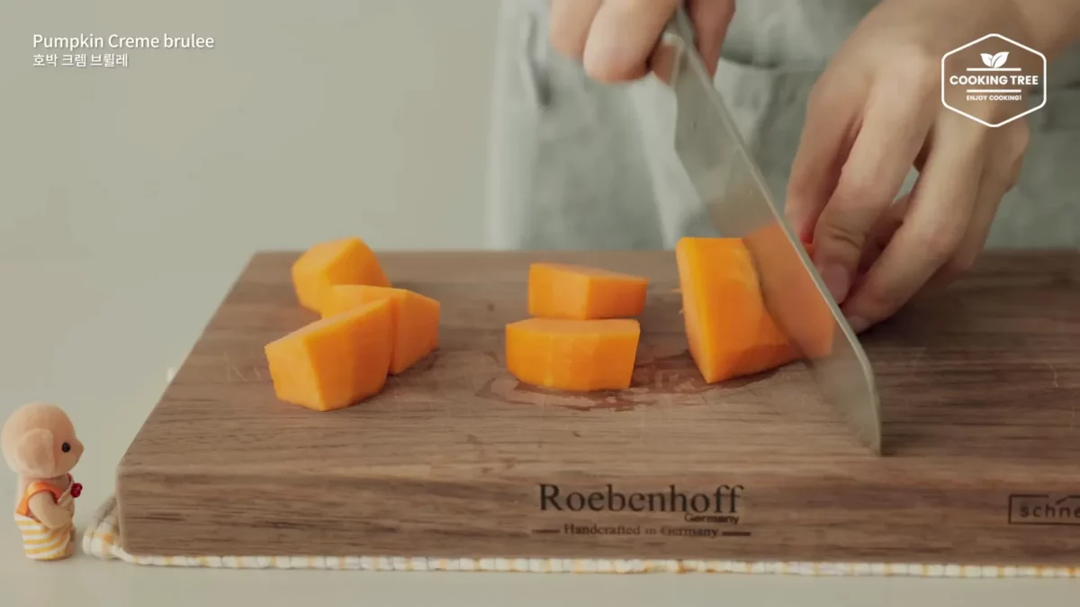 Halloween Pumpkin Creme brulee Cheese Toast Recipe