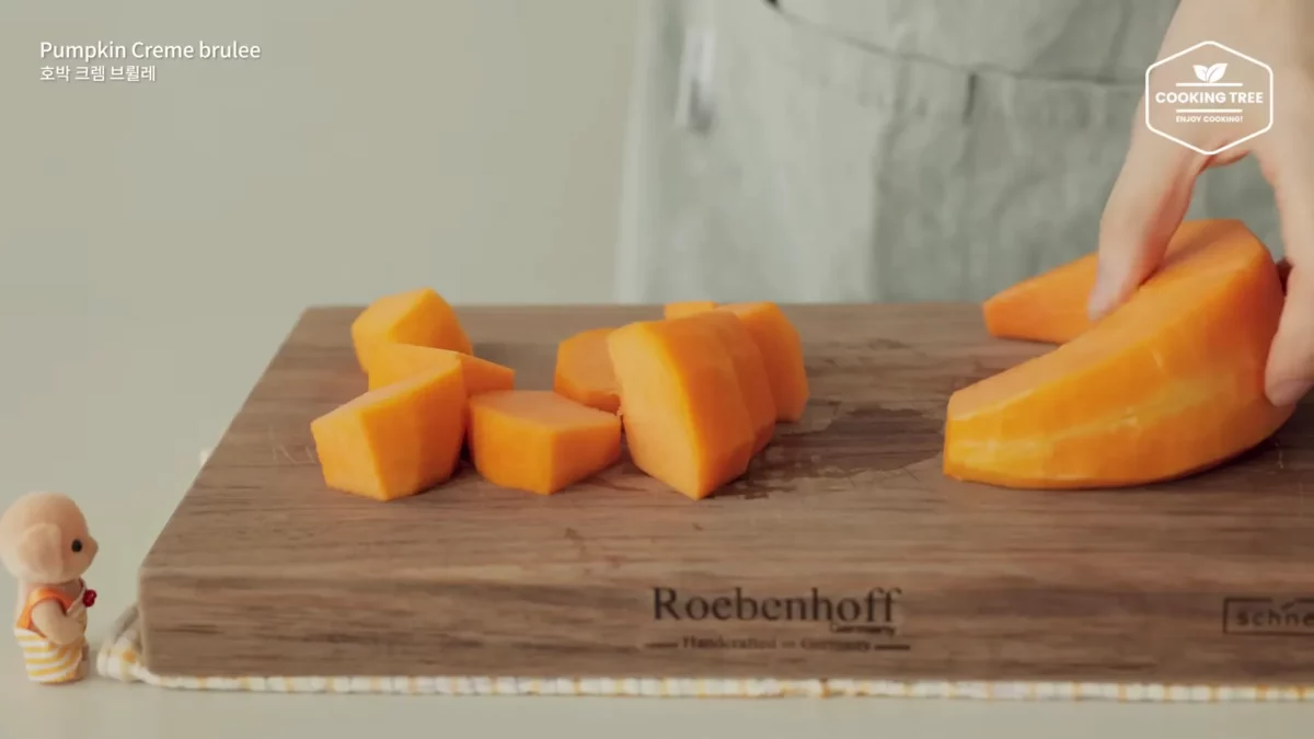 Halloween Pumpkin Creme brulee Cheese Toast Recipe