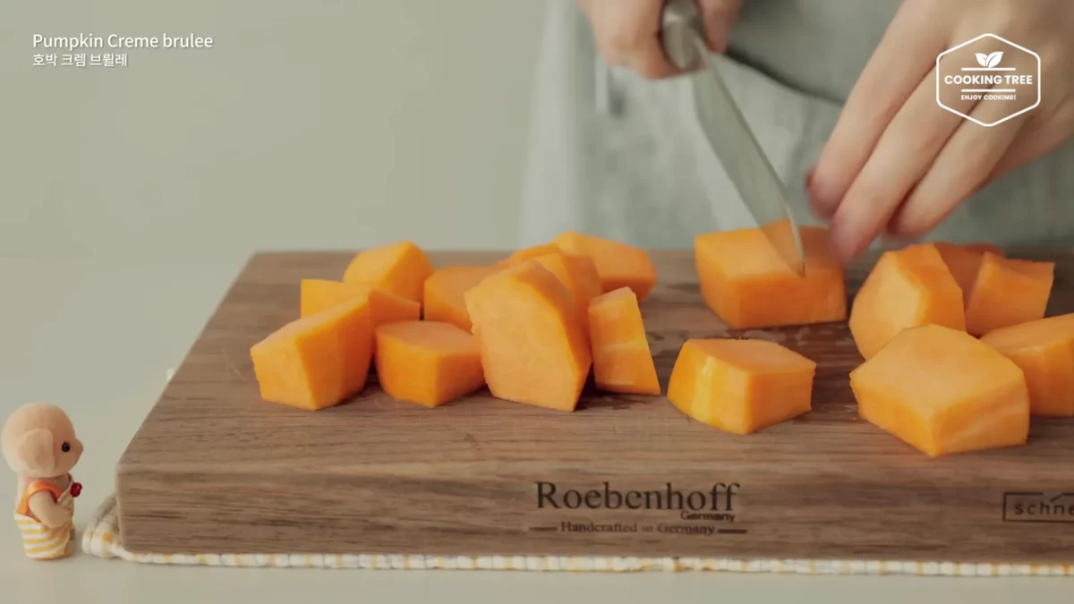 Halloween Pumpkin Creme brulee Cheese Toast Recipe