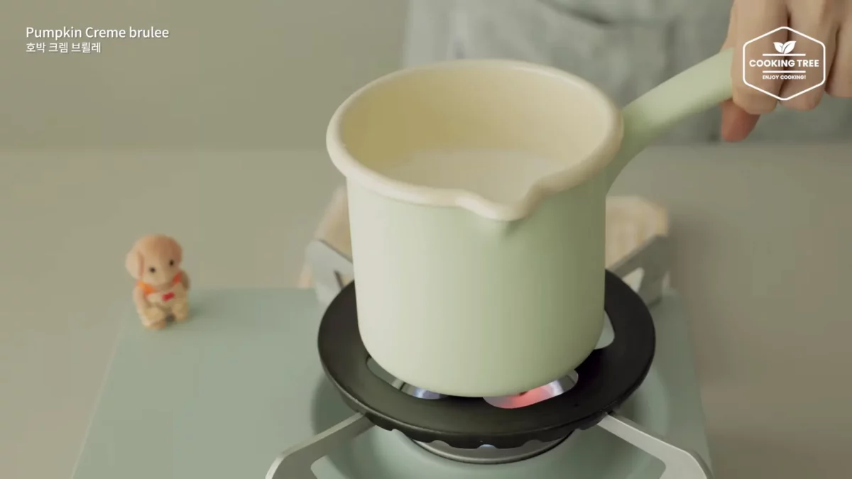 Halloween Pumpkin Creme brulee Cheese Toast Recipe