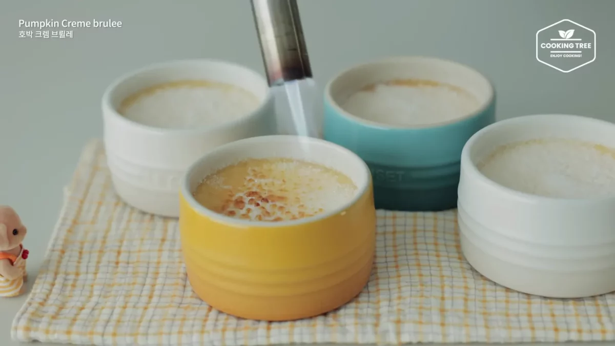 Halloween Pumpkin Creme brulee Cheese Toast Recipe