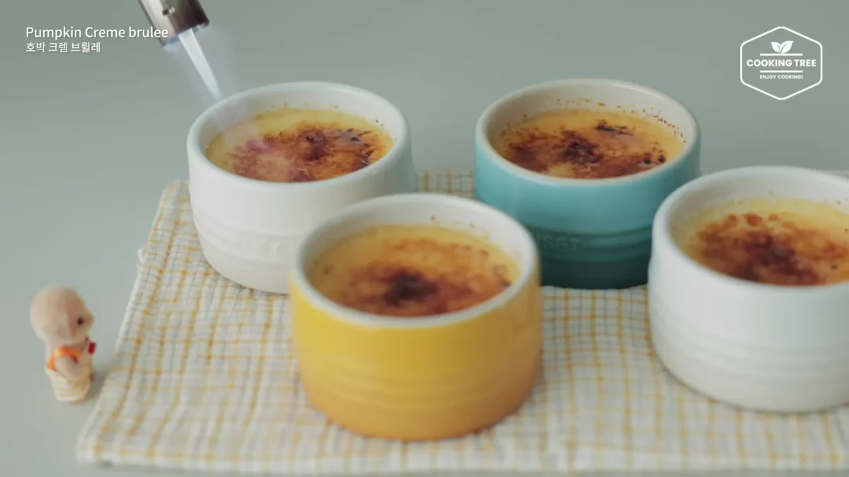 Halloween Pumpkin Creme brulee Cheese Toast Recipe