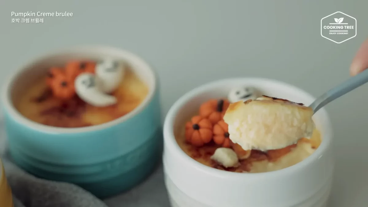 Halloween Pumpkin Creme brulee Cheese Toast Recipe