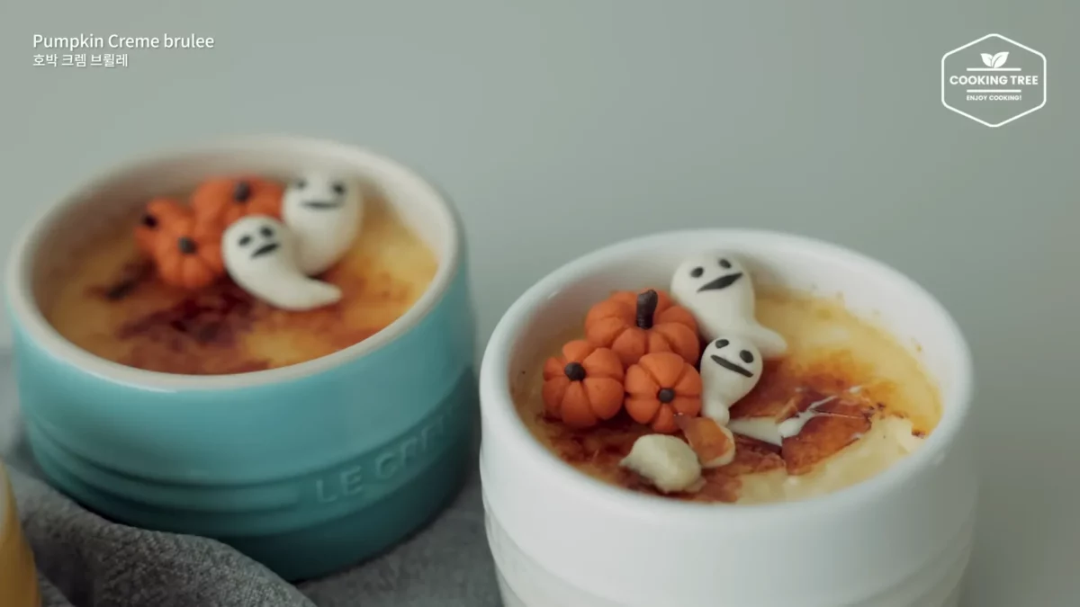 Halloween Pumpkin Creme brulee Cheese Toast Recipe