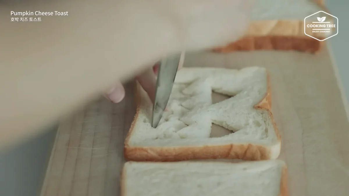 Halloween Pumpkin Creme brulee Cheese Toast Recipe