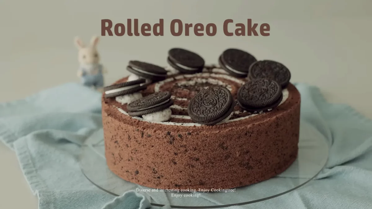 Rolled Oreo Cake Recipe