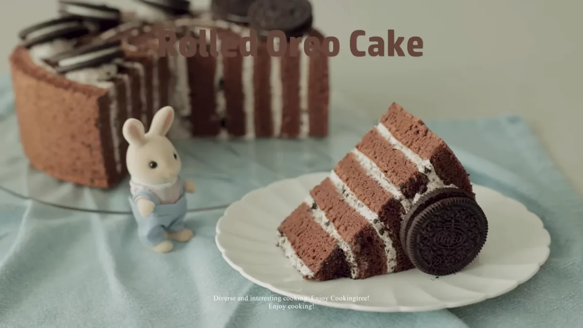 Rolled Oreo Cake Recipe