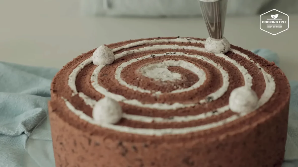 Rolled Oreo Cake Recipe