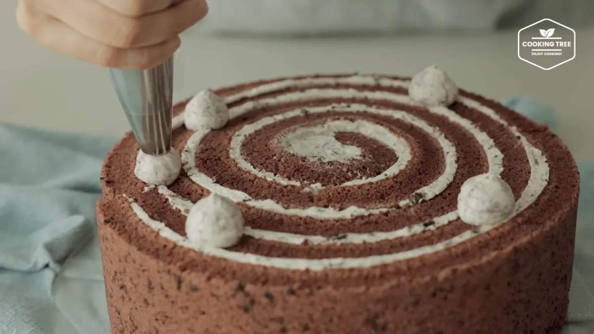 Rolled Oreo Cake Recipe