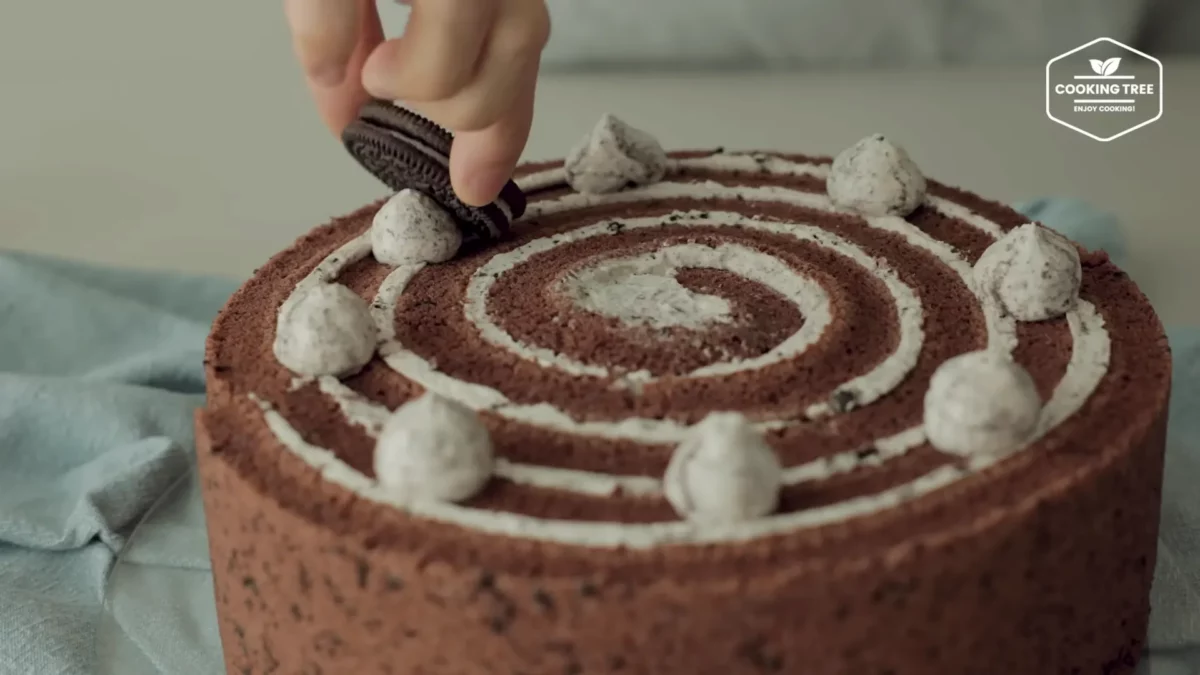 Rolled Oreo Cake Recipe