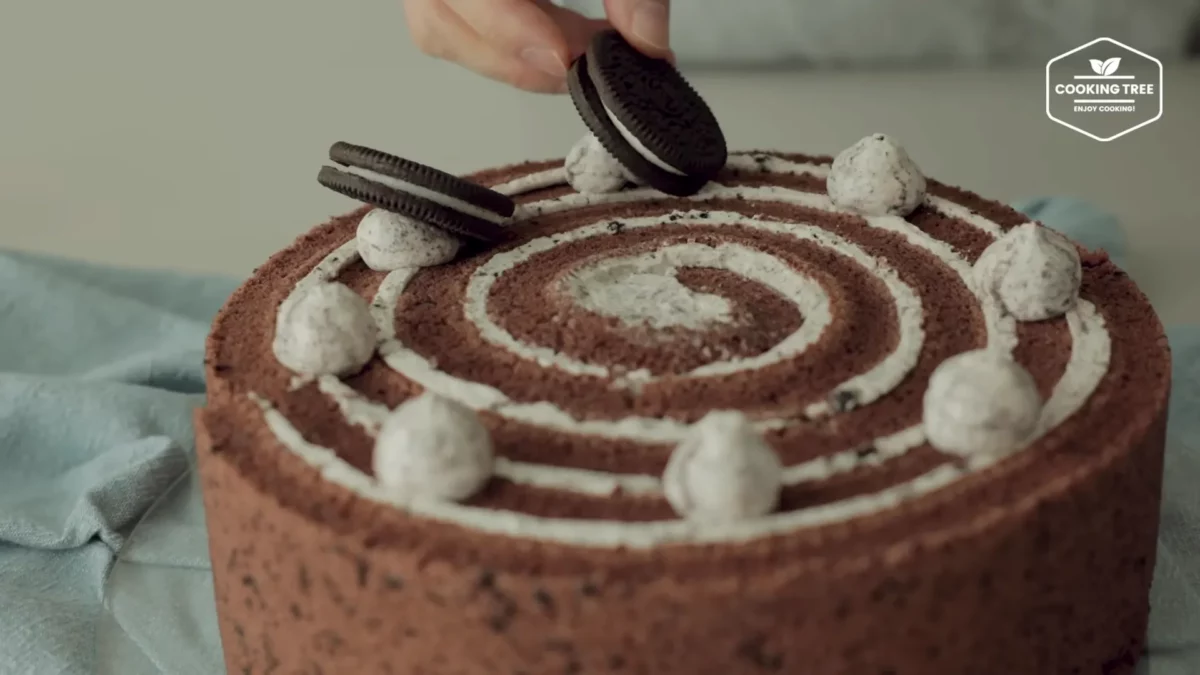 Rolled Oreo Cake Recipe