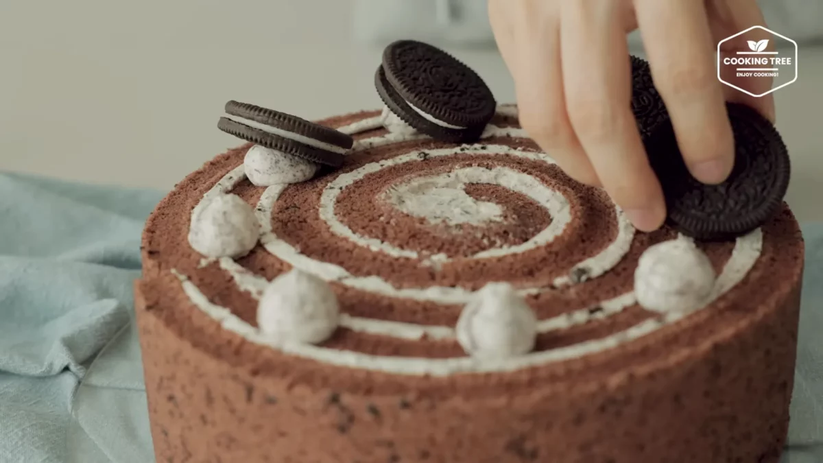 Rolled Oreo Cake Recipe