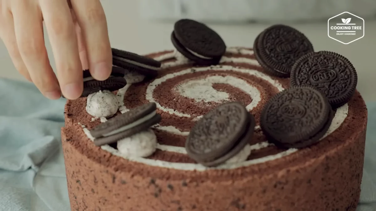 Rolled Oreo Cake Recipe