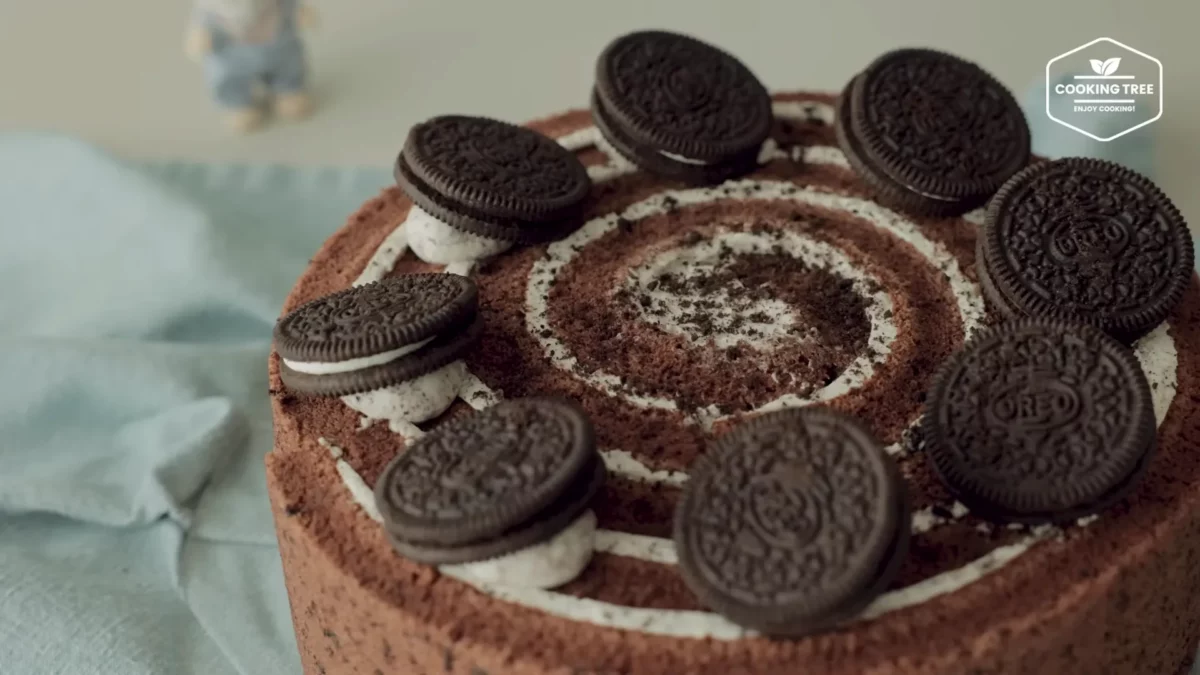 Rolled Oreo Cake Recipe