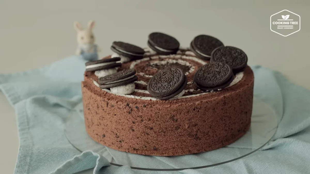 Rolled Oreo Cake Recipe