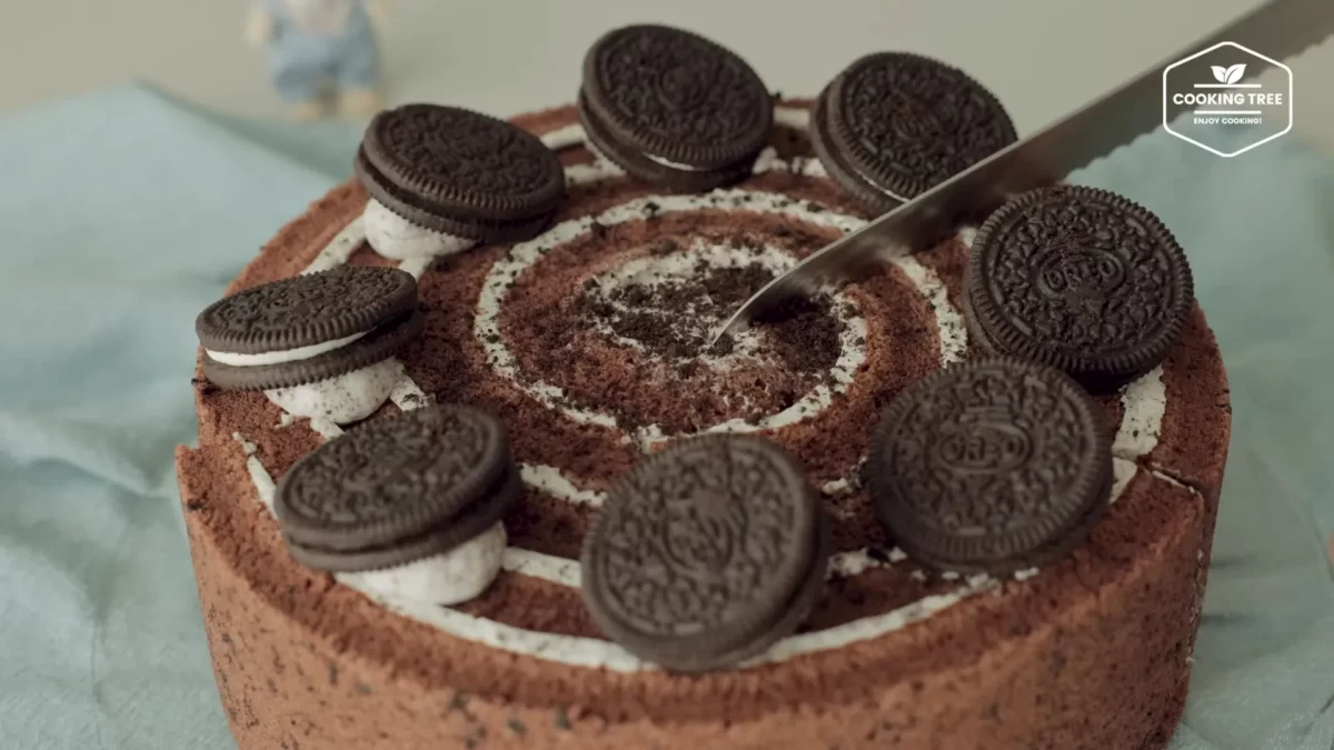 Rolled Oreo Cake Recipe