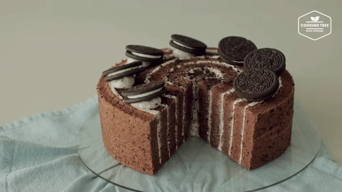 Rolled Oreo Cake Recipe