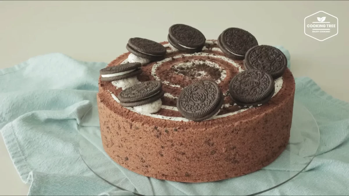 Rolled Oreo Cake Recipe
