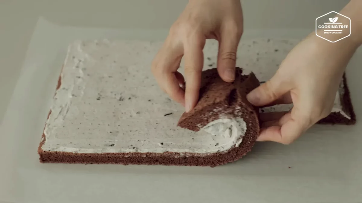 Rolled Oreo Cake Recipe