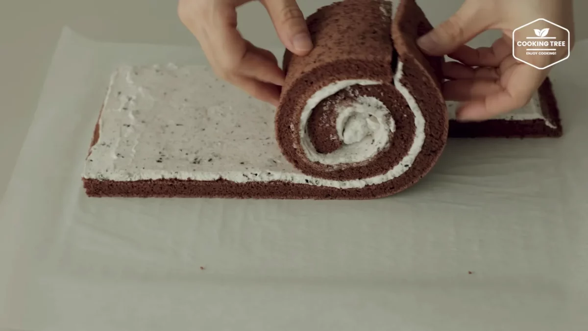 Rolled Oreo Cake Recipe