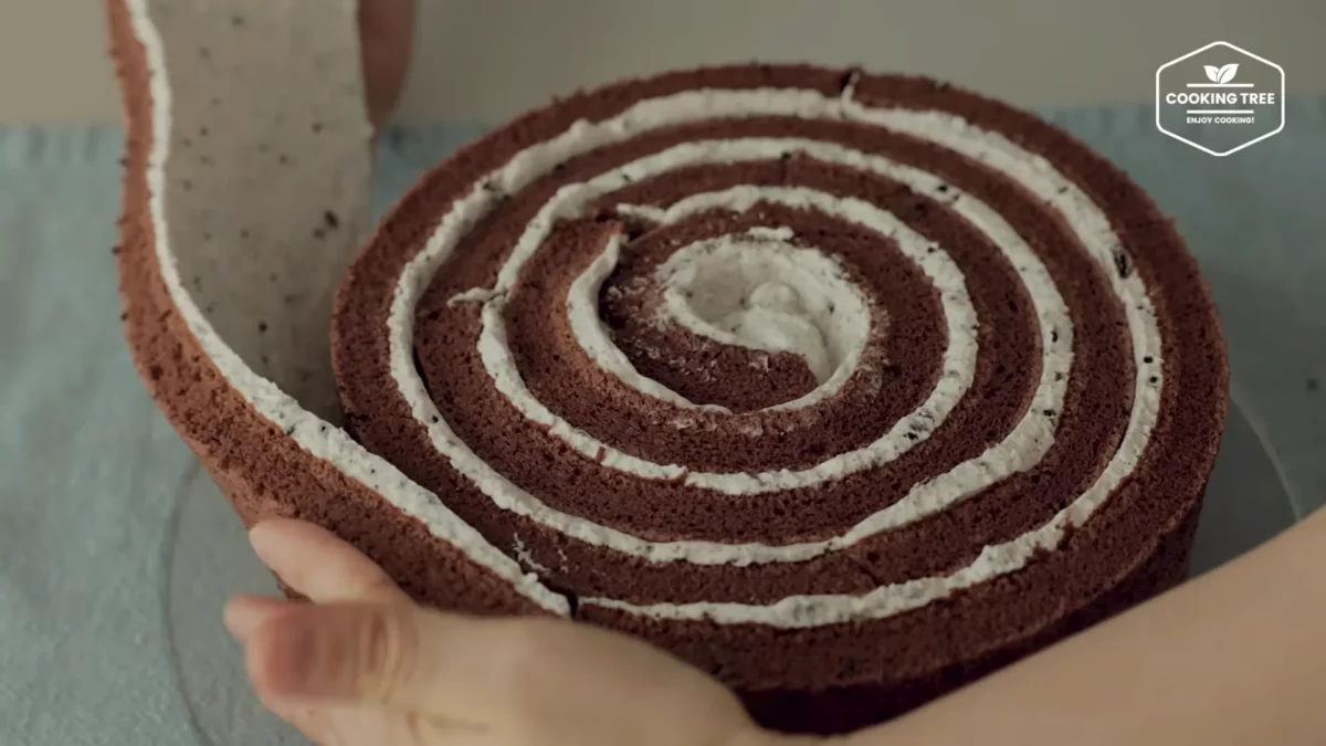 Rolled Oreo Cake Recipe