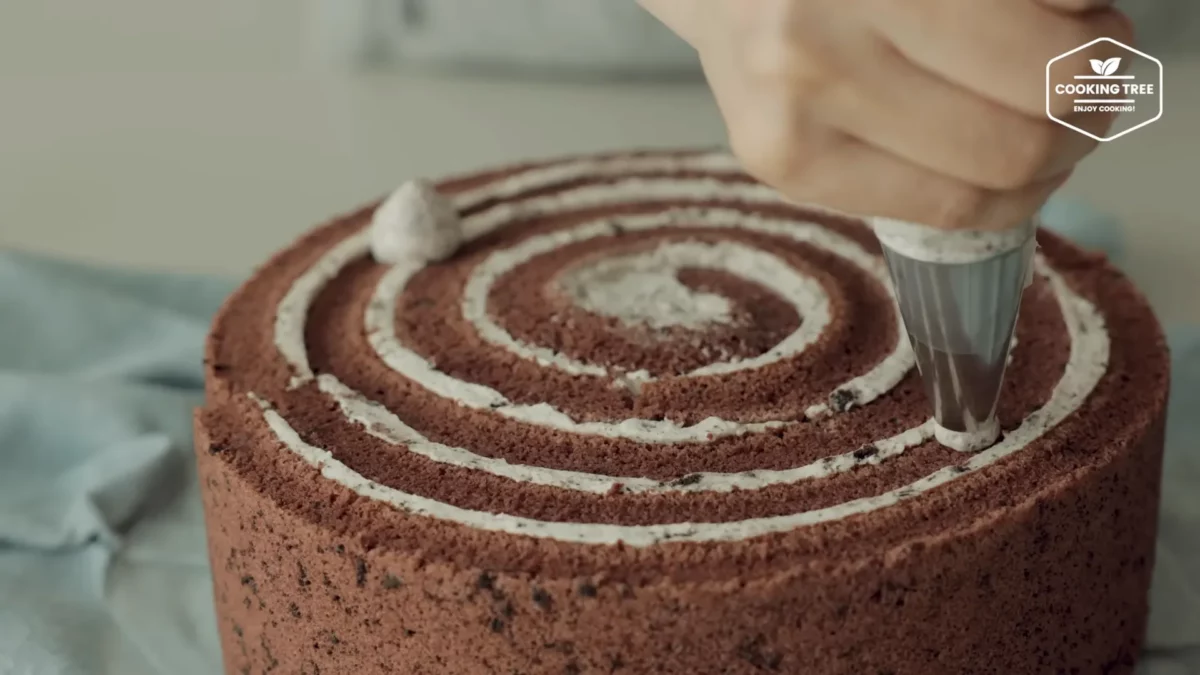Rolled Oreo Cake Recipe