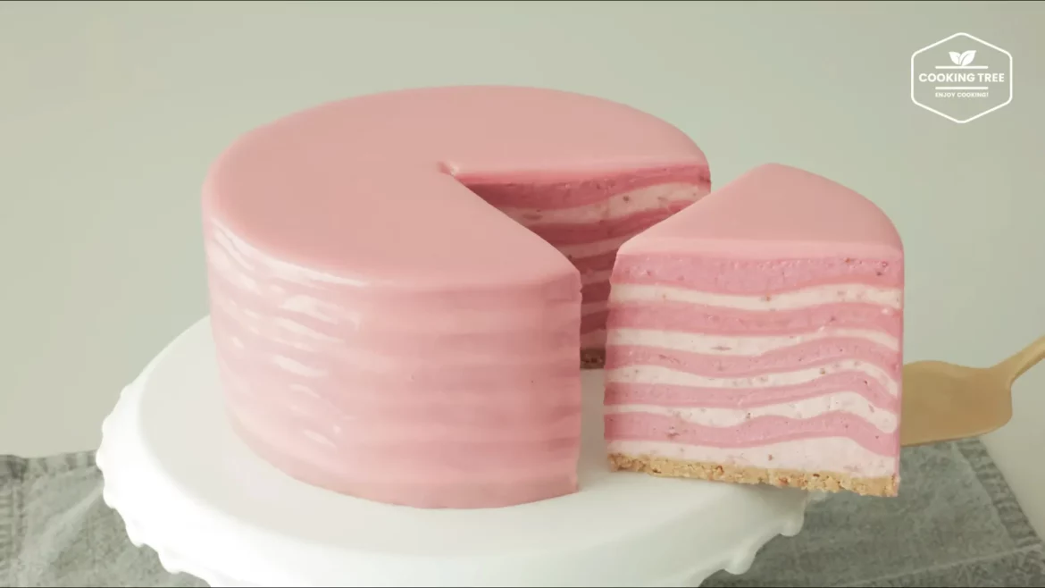 Strawberry Crepe Cheesecake Strawberry Crepe Cheesecake