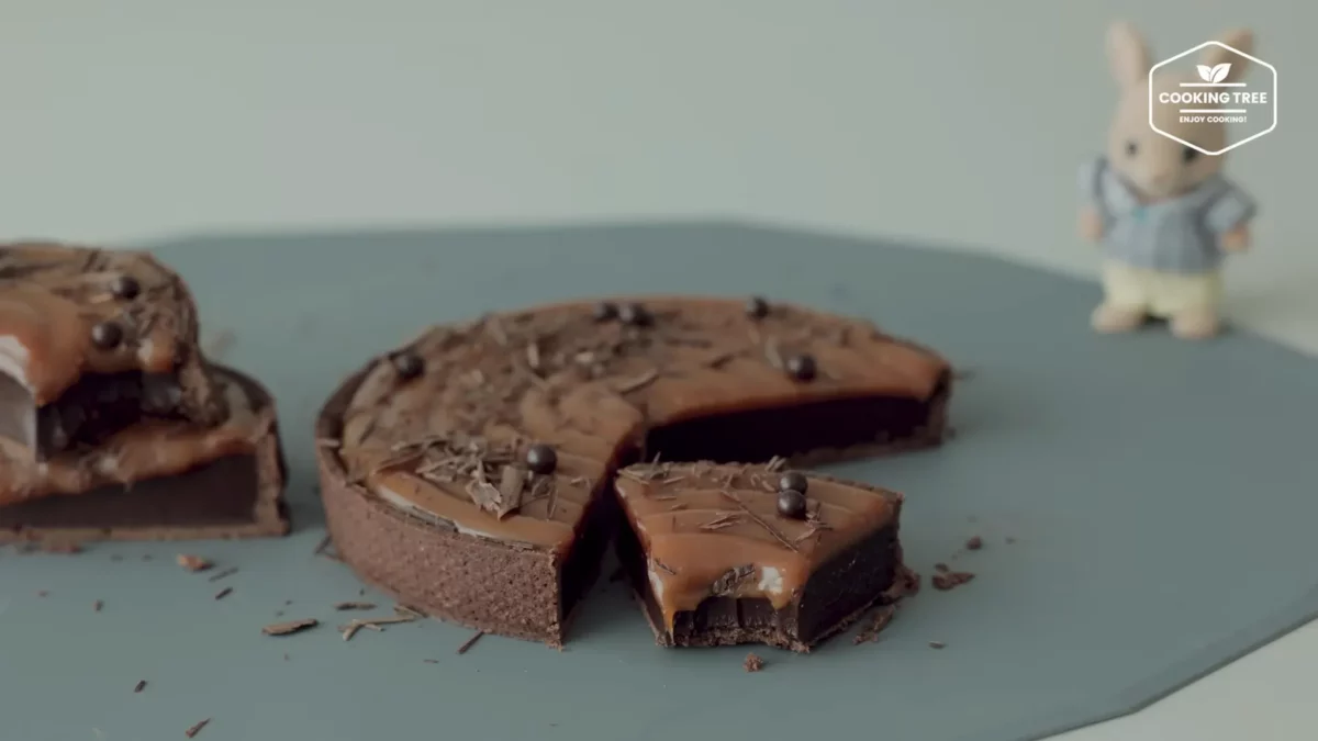 Caramel Chocolate Tart Recipe