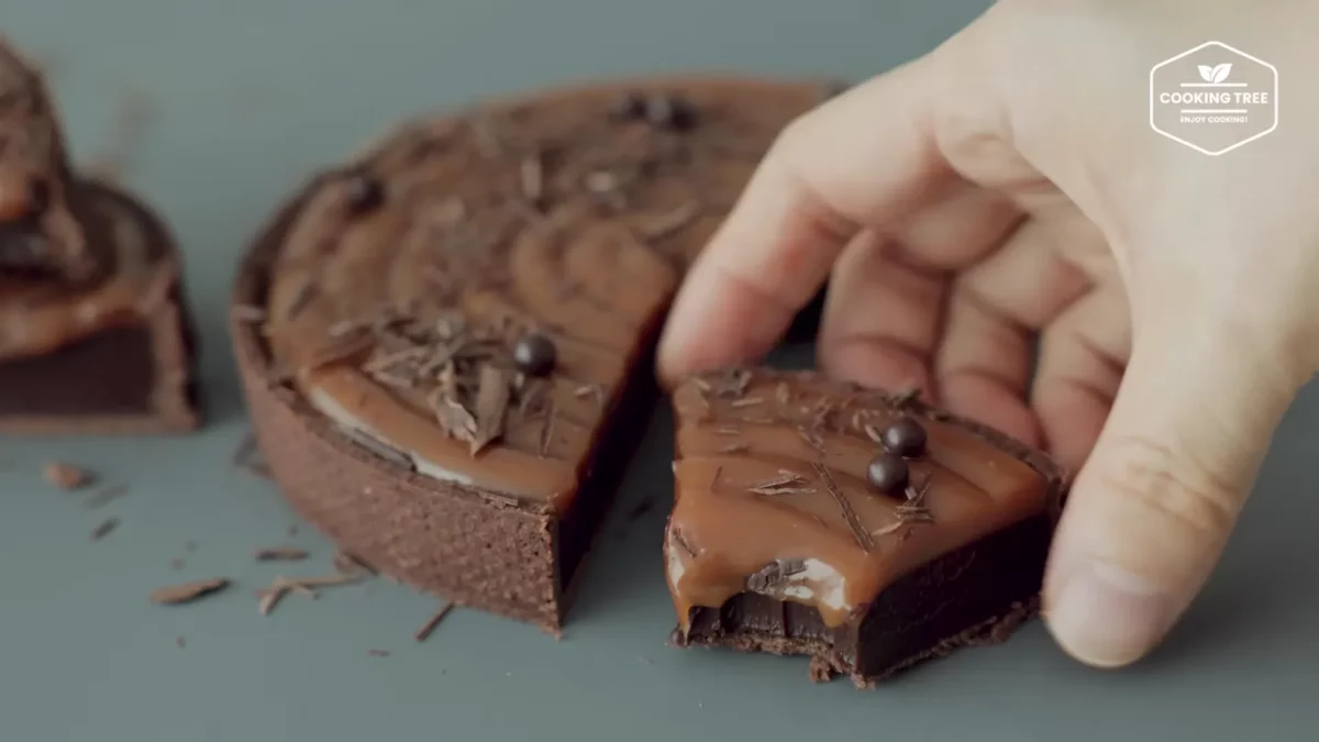 Caramel Chocolate Tart Recipe