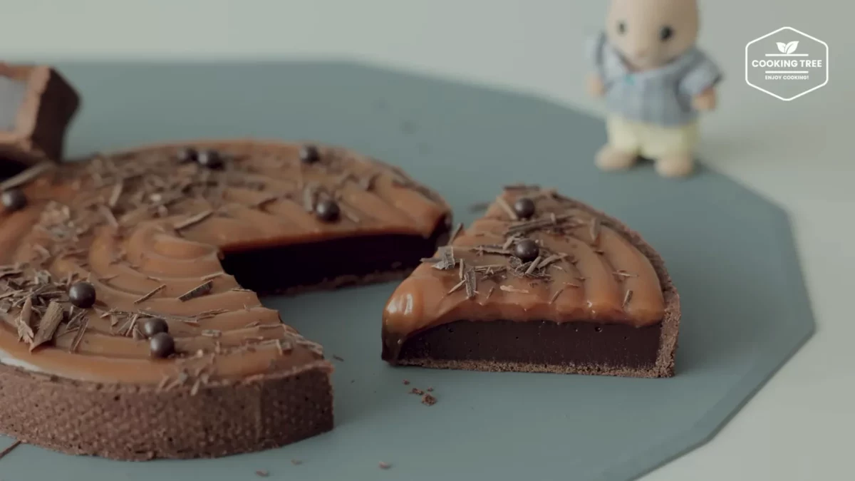 Caramel Chocolate Tart Recipe