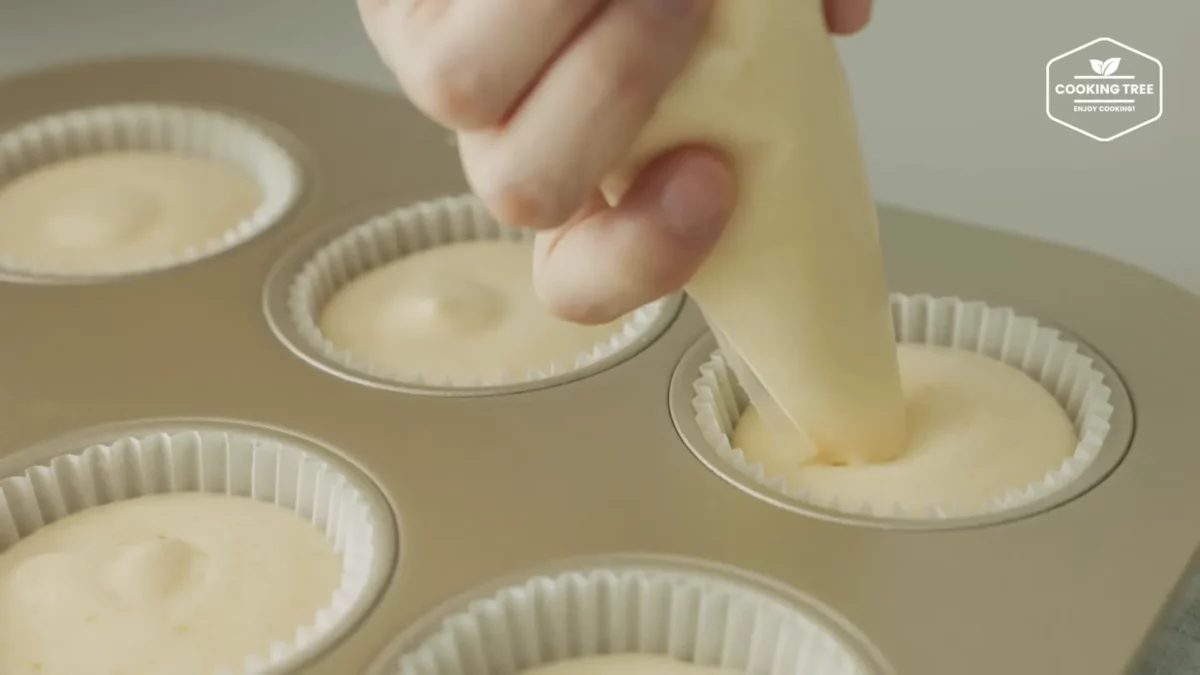 Mango Grapefruit Castella Cupcake Recipe