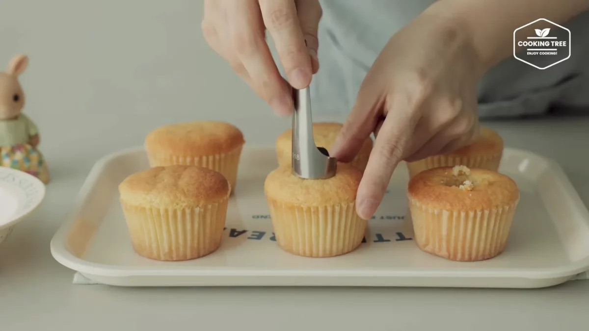 Mango Grapefruit Castella Cupcake Recipe