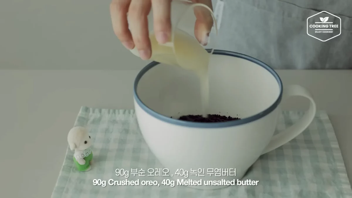 No Bake Green Tea Oreo Cheesecake