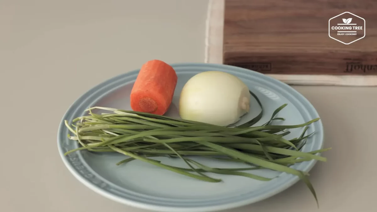 No oven Bread Japchae Flatbread Recipe