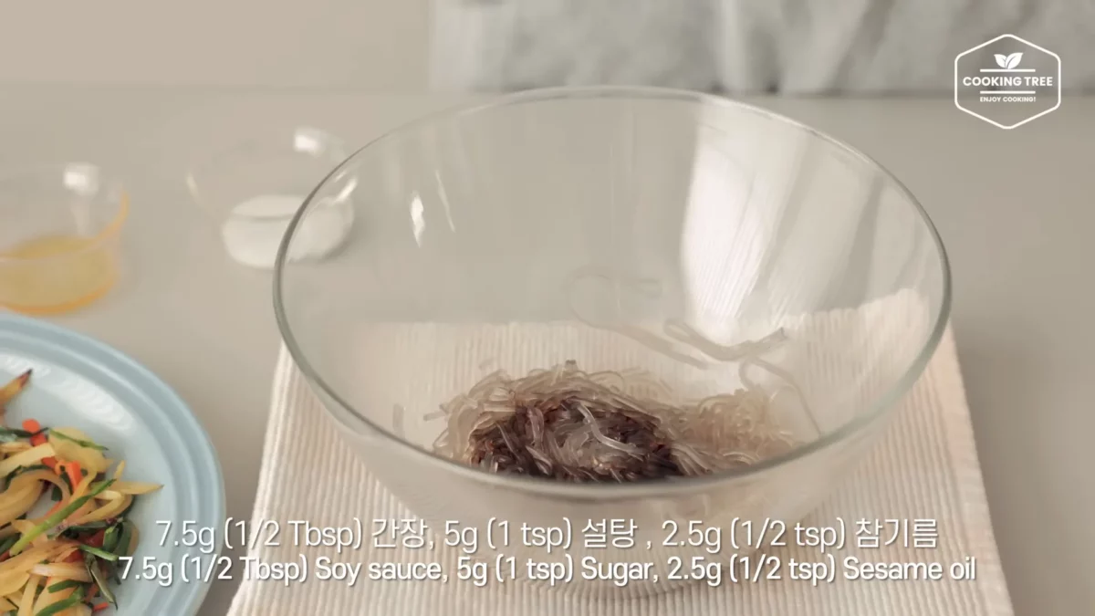 No oven Bread Japchae Flatbread Recipe