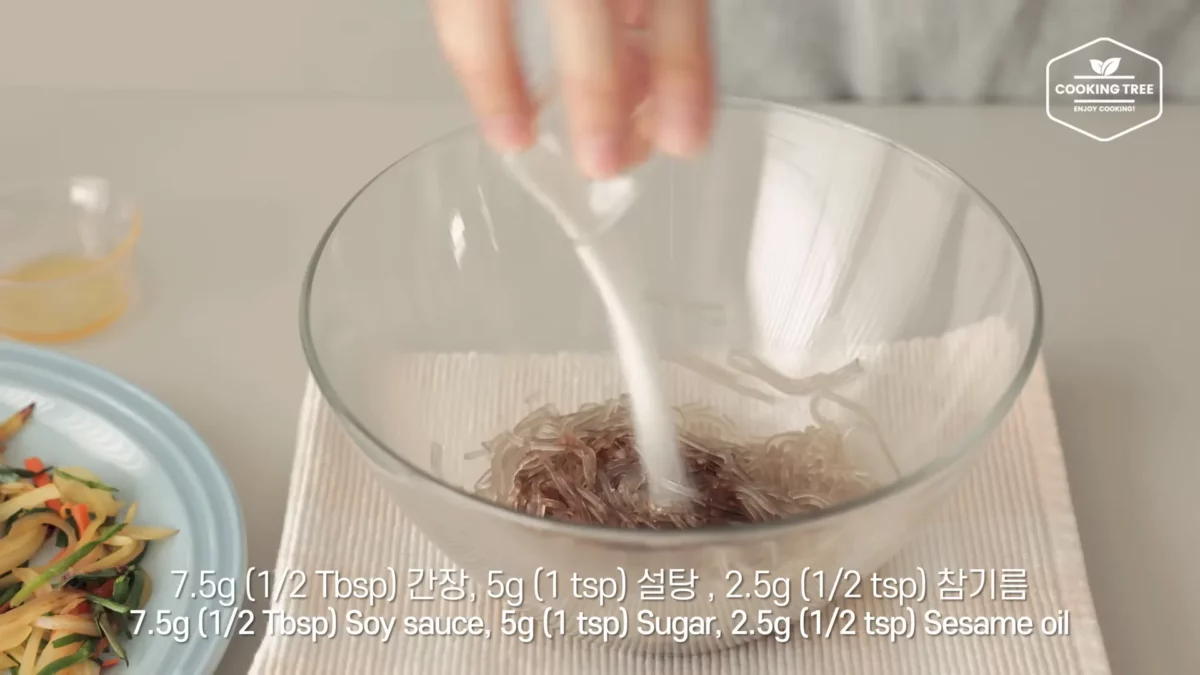 No oven Bread Japchae Flatbread Recipe