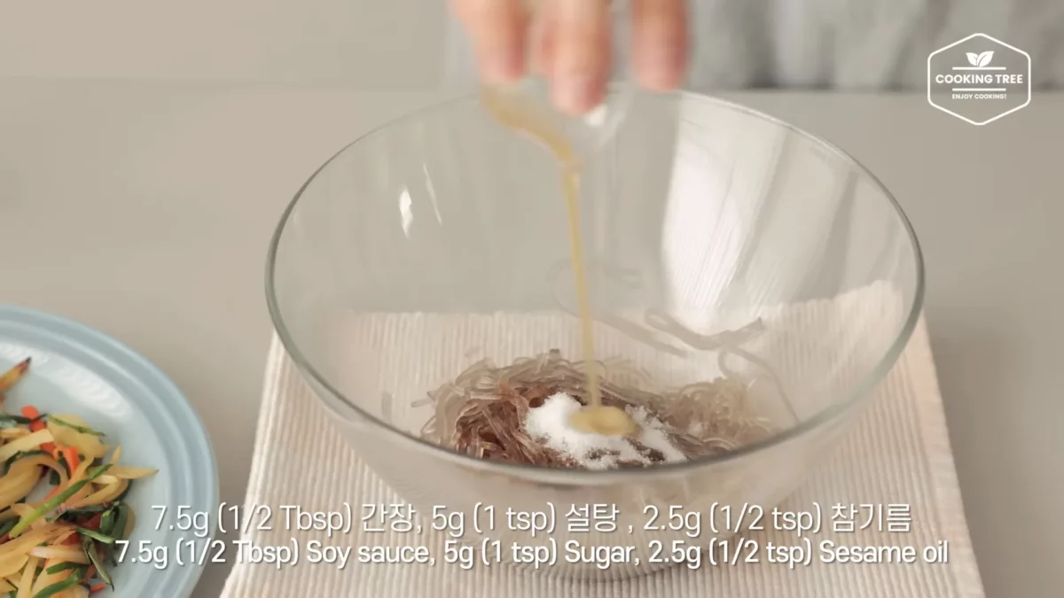 No oven Bread Japchae Flatbread Recipe