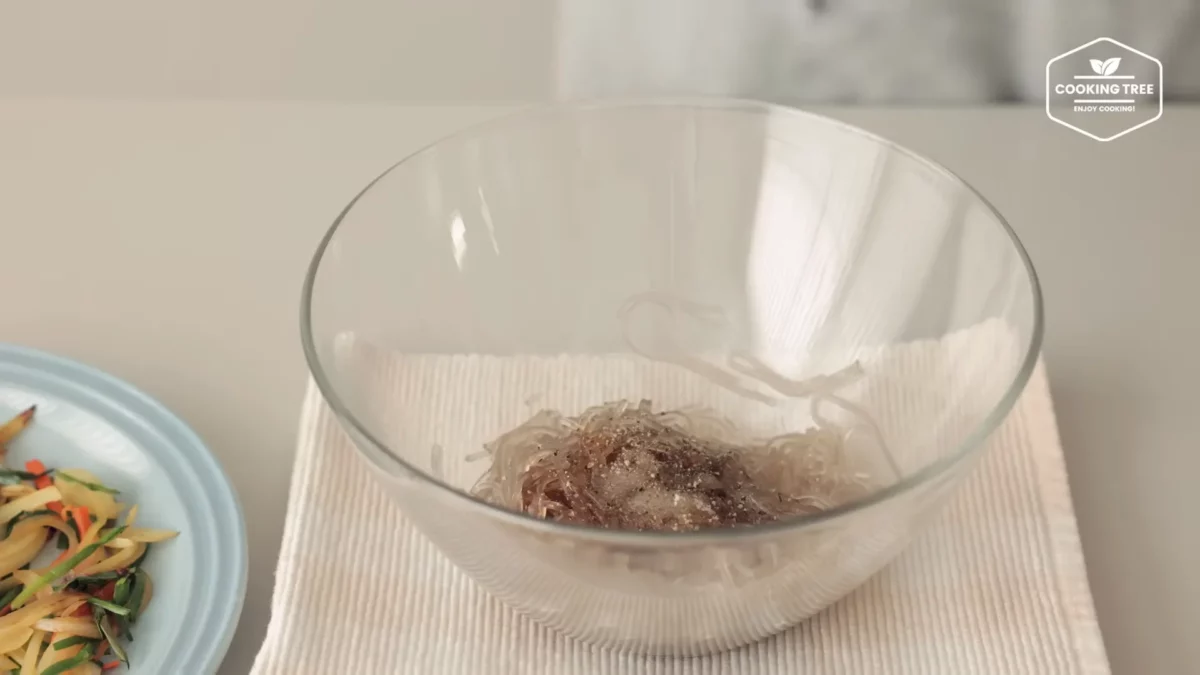 No oven Bread Japchae Flatbread Recipe