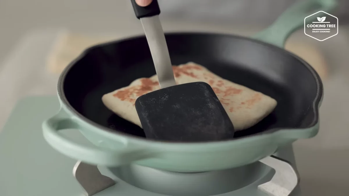 No oven Bread Japchae Flatbread Recipe