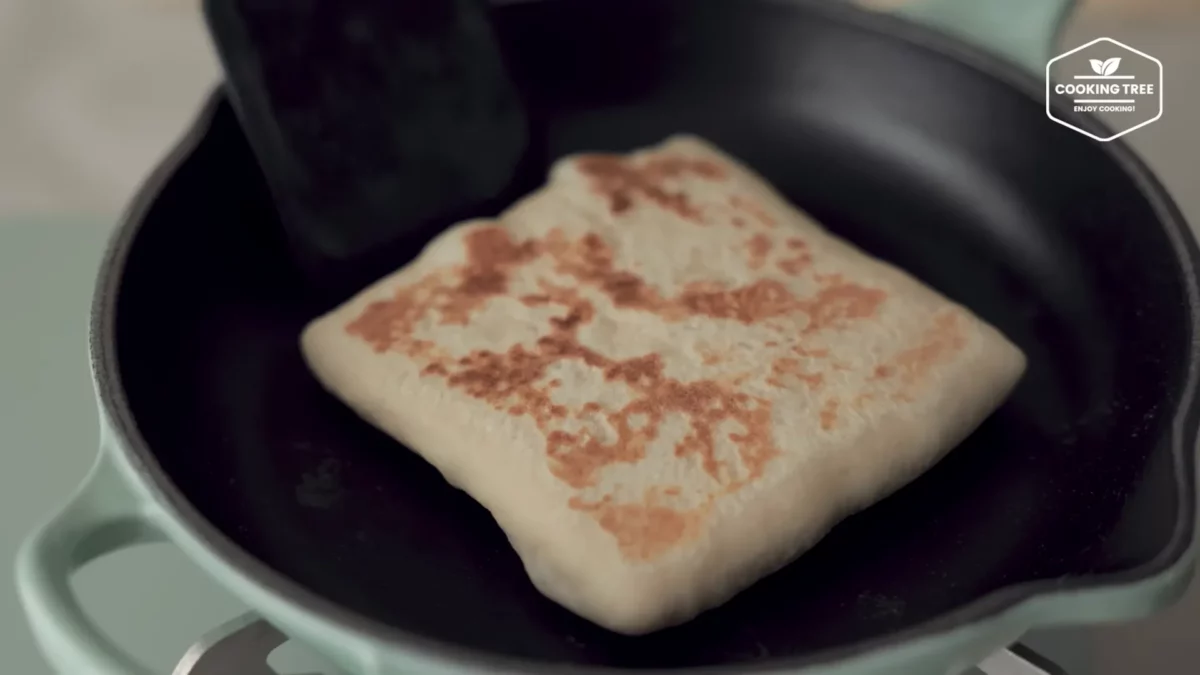 No oven Bread Japchae Flatbread Recipe