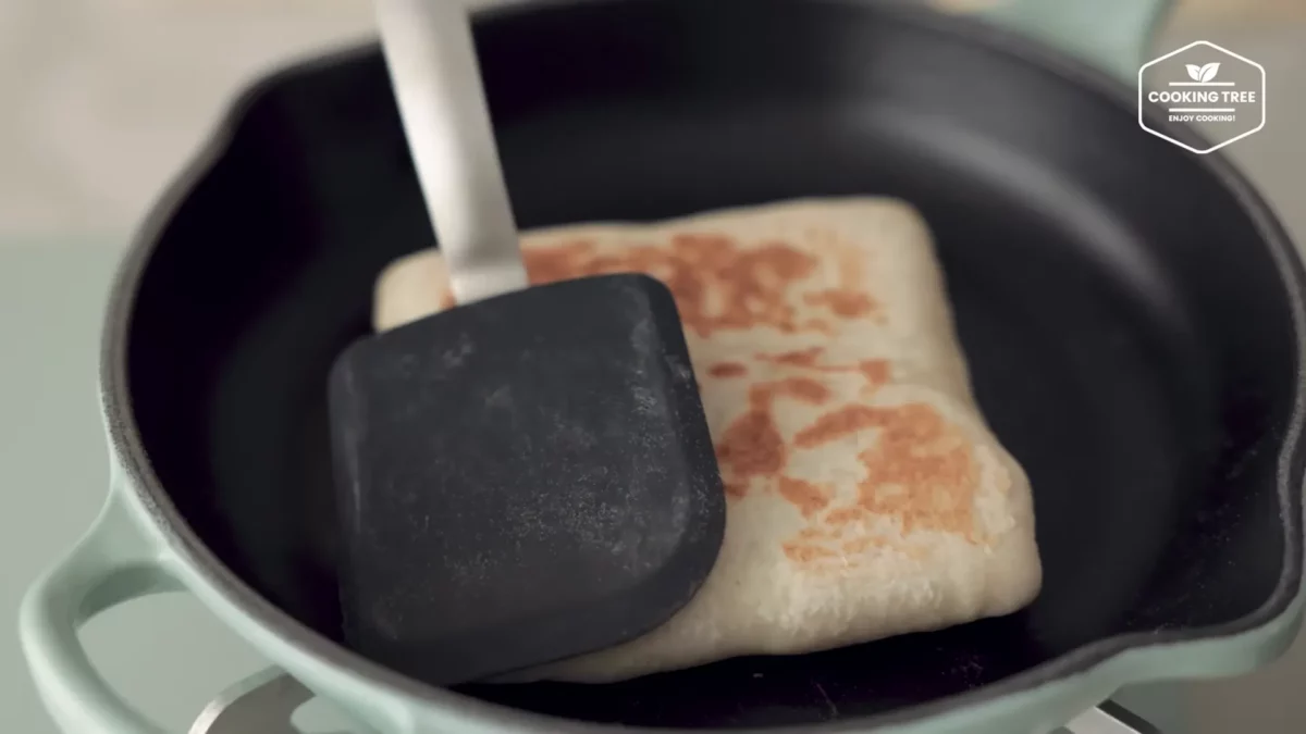 No oven Bread Japchae Flatbread Recipe