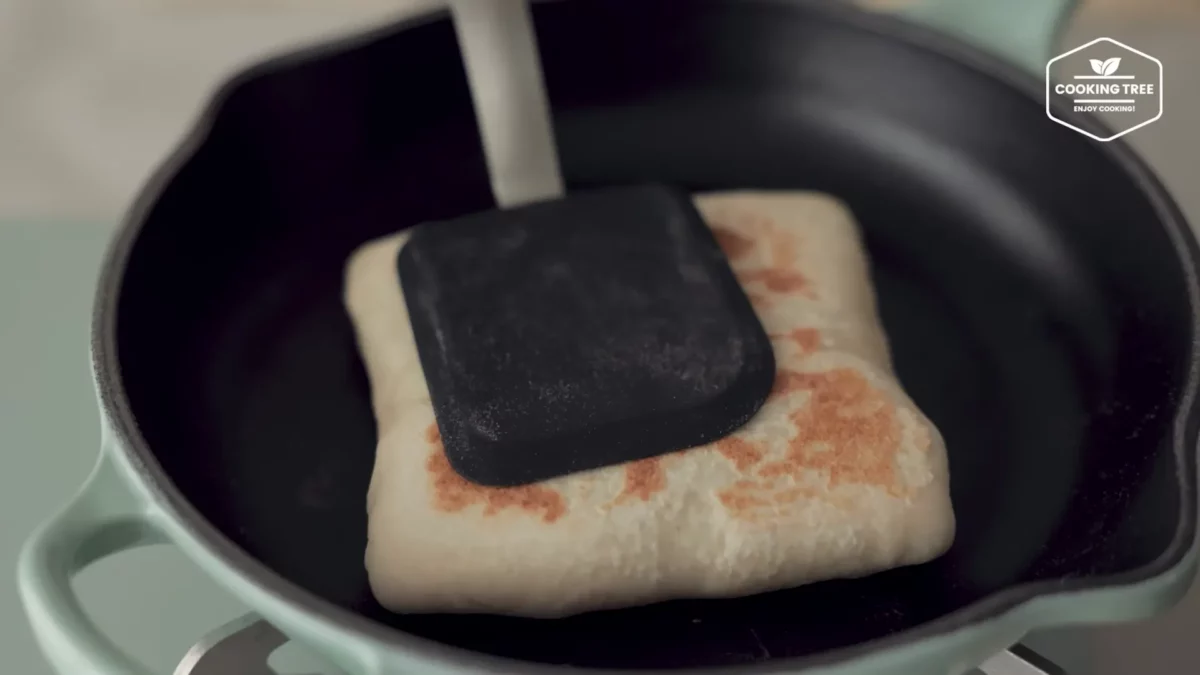 No oven Bread Japchae Flatbread Recipe