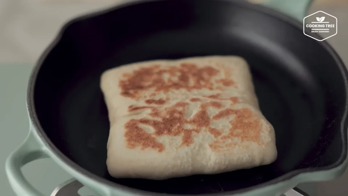 No oven Bread Japchae Flatbread Recipe
