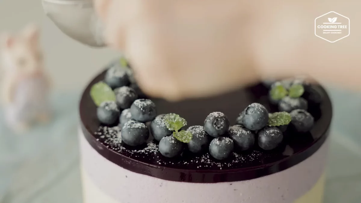 Blueberry Roll Cake Cheesecake Recipe